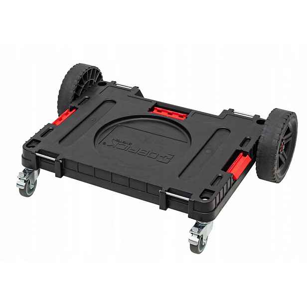 Transportní platforma Qbrick černá 120 kg s brzdou