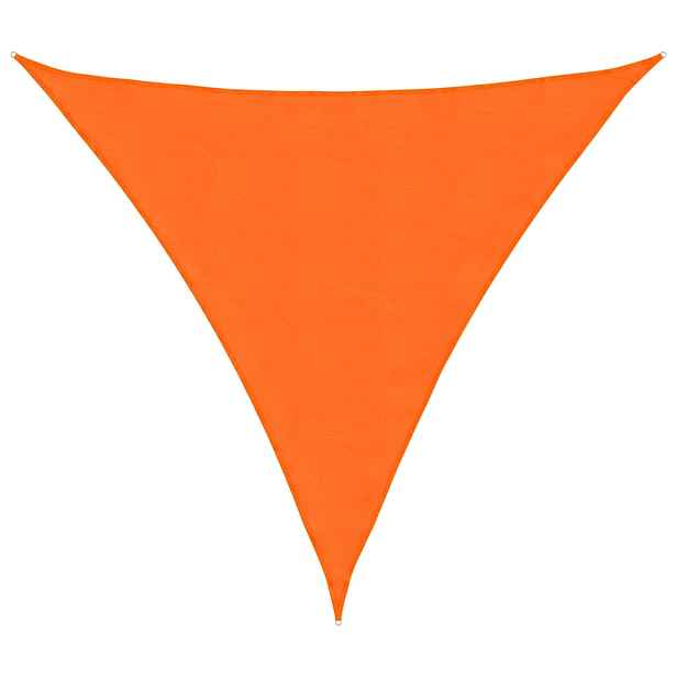 vidaXL Stínící plachta oxfordská látka trojúhelníková 6x6x6 m oranžová
