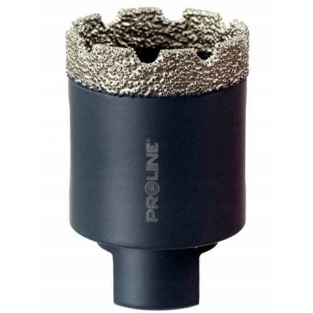 Korunkový Vrták s závitem m14 pro pytloviny gres ceram kámen 51 mm Proline