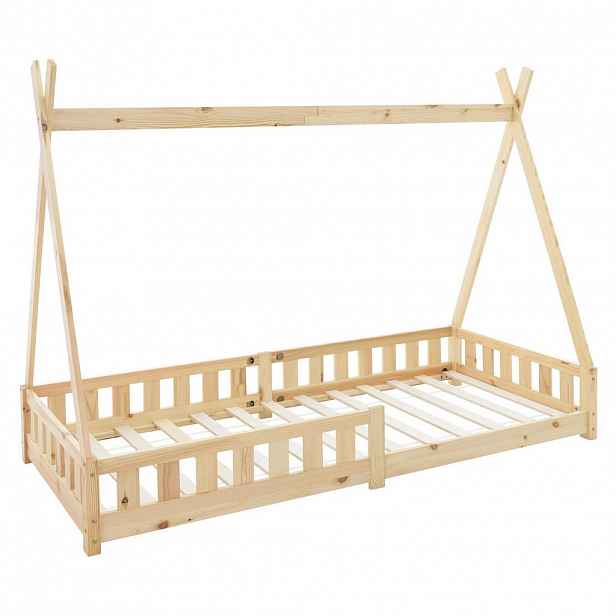 ML-DESIGN DĚTSKÁ POSTÝLKA Tipi 90x200 cm přírodní
