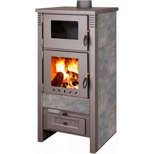 PRO-TERMO Krbová kamna TAURUS CERAMIC - šedá