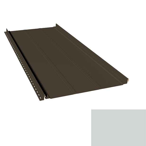 Krytina plechová LINEDEK 485 Rib SP 25 LESK 2G330 světle stříbrná