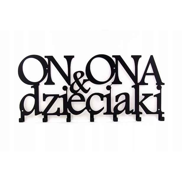 Nástěnný věšák na oblečení a klíče Ona Děti