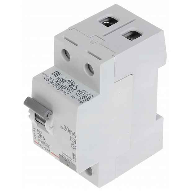 Proudový Chránič LE-402024 Jednofázový, Typ Ac 30 mA 25 A Legrand