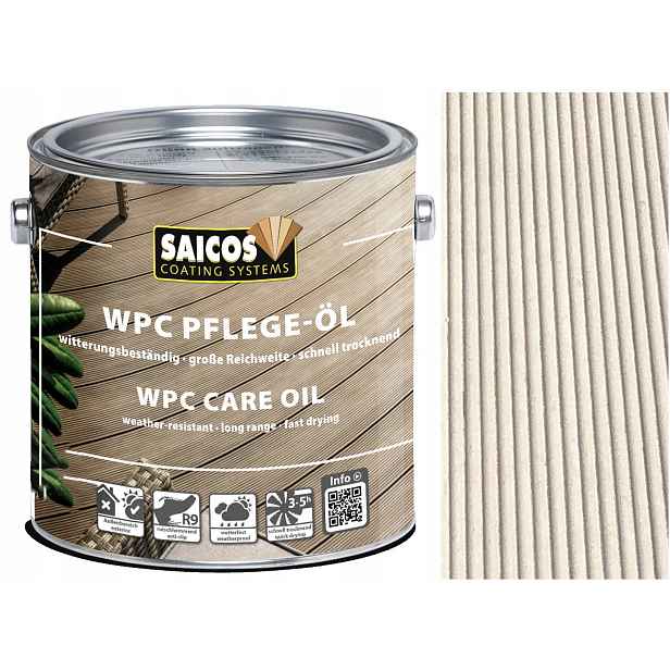 Saicos Olej na terasy Wpc Bezbarvý 0210 0,75L