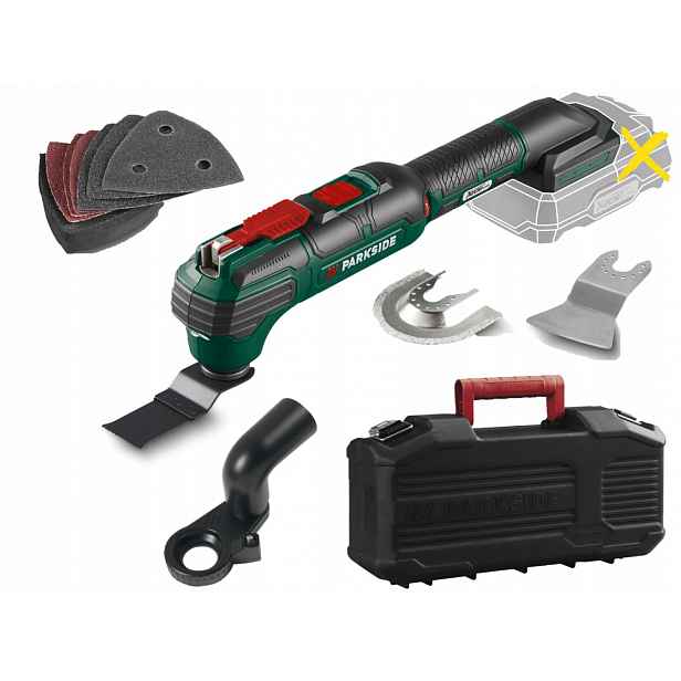 Parkside Akumulátorový multitool 20V, multifunkční zařízení, Renovátor
