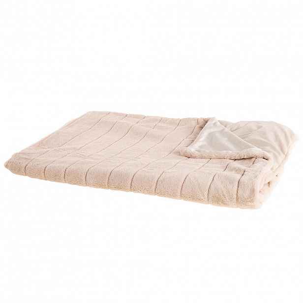 Beliani DEKA Pastelově růžová Smahra 180/220 cm