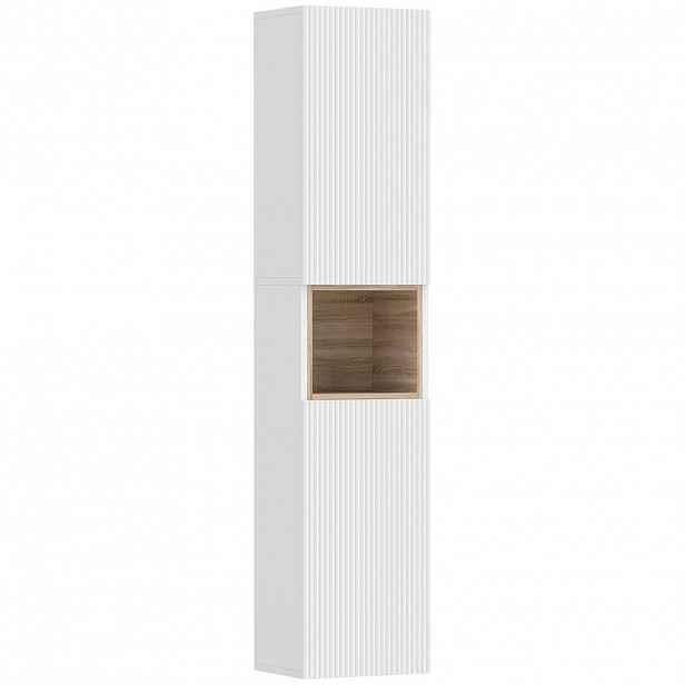 HOMCOM KOUZELNÍ SKŘÍŇKA z MDF 30/24/140 cm bílá