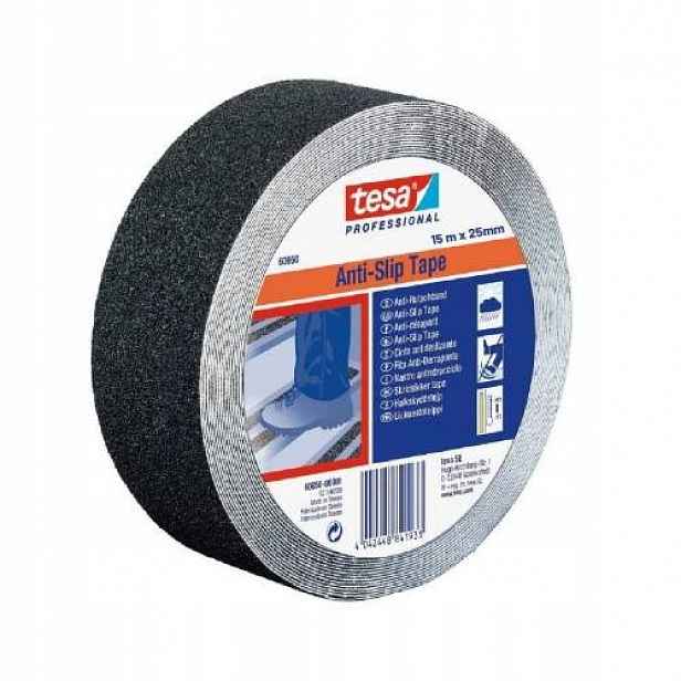 Páska protiskluzová, 15 m x 25 mm, černá, Professional 60950, Tesa