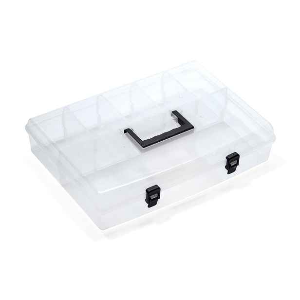Prosperplast Organizér DEON 40x29,8x8,5 cm transparentní