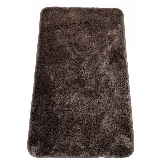Koupelnová předložka Elin 50x80 cm, hnědá