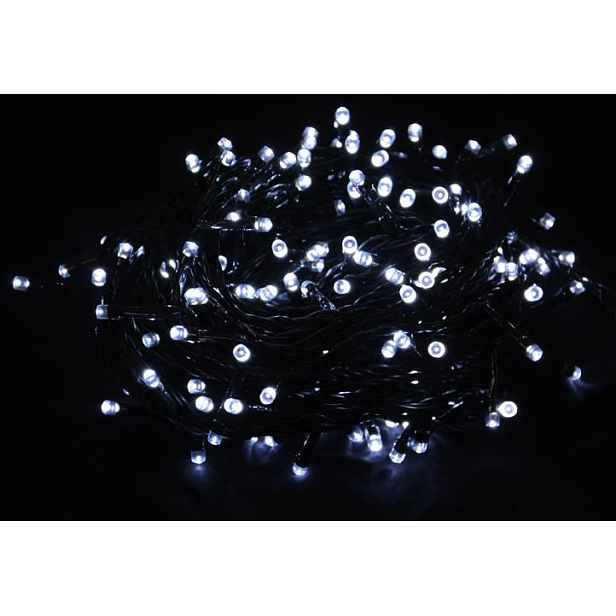Nexos Vánoční LED řetěz - 40 m, 400 LED, studeně bílý