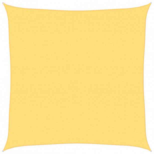 vidaXL Stínící plachta 160 g/m² béžová 6 x 6 m HDPE