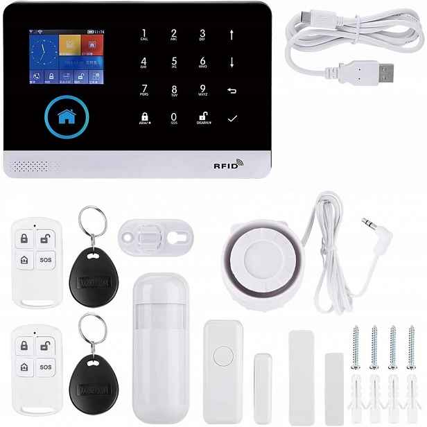 Videoalarm Inteligentní Zhuolong 433 Mhz Bezdrátový Gsm Wifi Set Pro