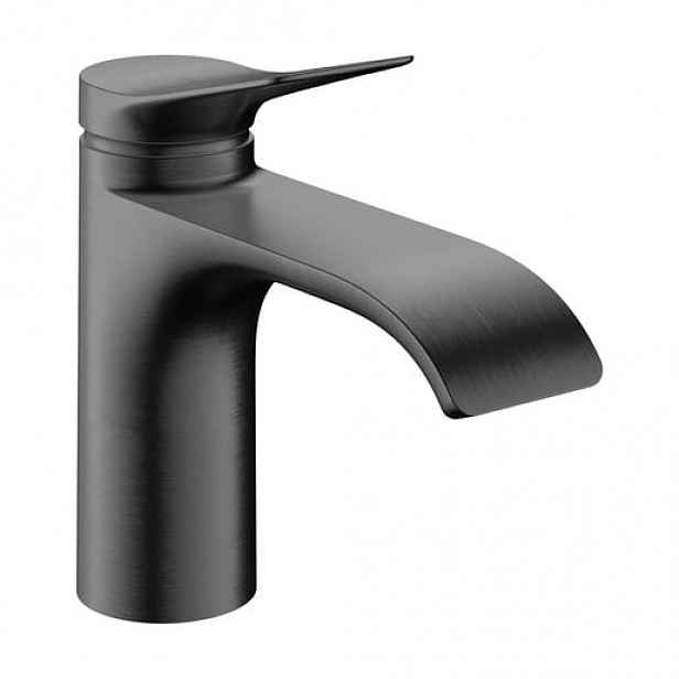 Hansgrohe Vivenis umyvadlová baterie bez výpusti kartáčovaný černý chrom 75015340