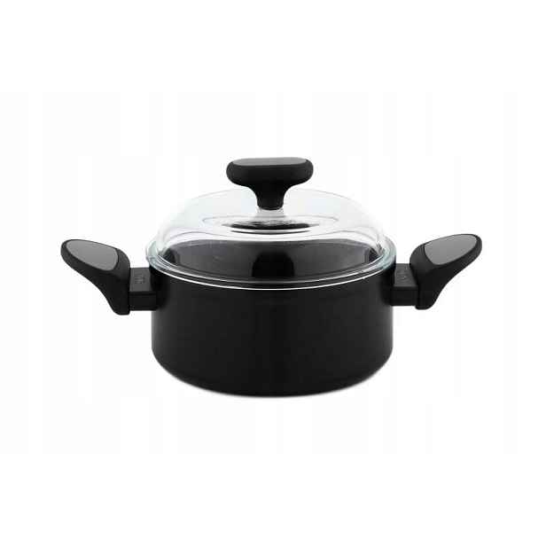 Hrnec 18 cm s poklicí Salto Silver 2 l Nois
