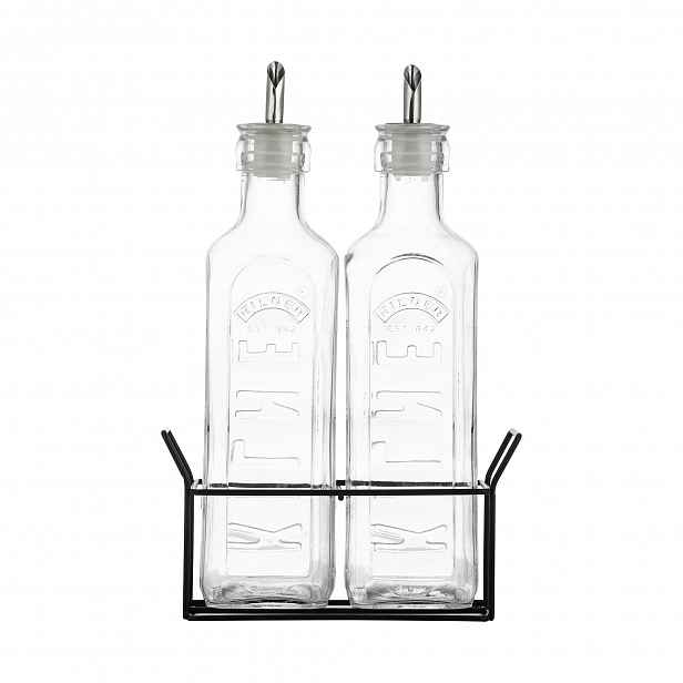 Kilner skleněný set na olej a ocet, 0,6 l