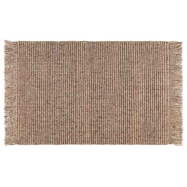 Koberec O Rozměrech 60 X 90 CM Z Recyklovaných Materiálů, Hnědý