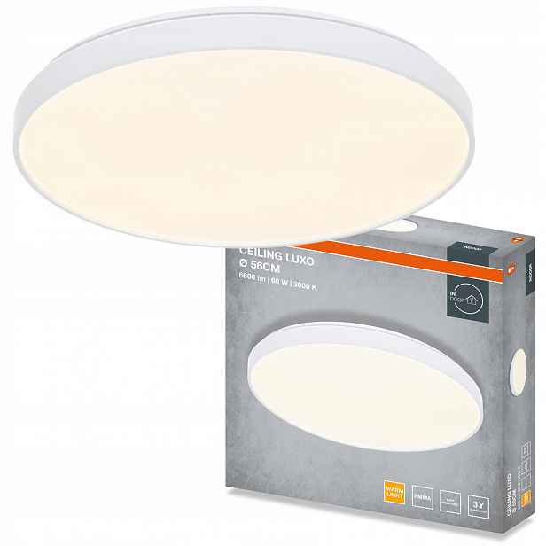 Stropní Svítidlo Led Stropní Svítidlo Nástěnné svítidlo Panel 60W 3300lm 3000K Osram