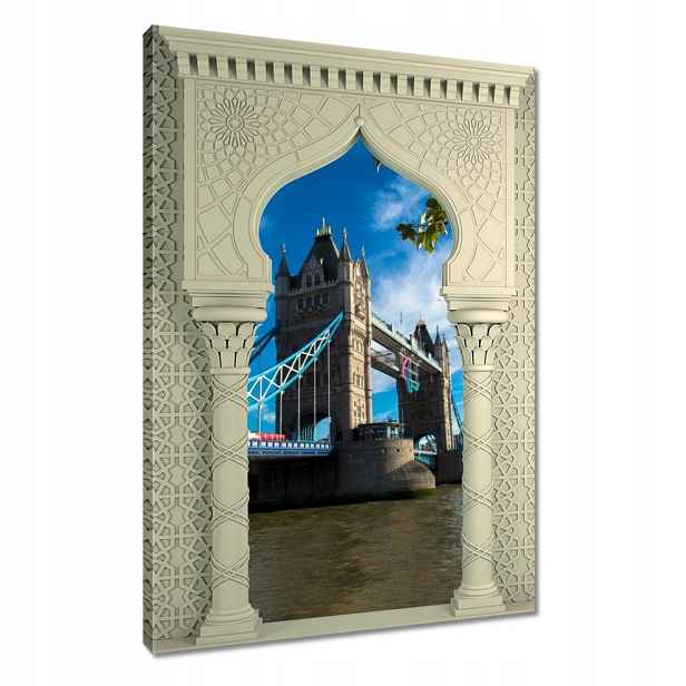 Obraz 80x120 Tower Bridge s nebem