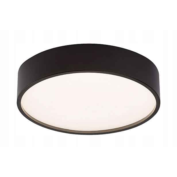 Stropní Svítidlo 28 cm Led 18W černý kulatý Larcia 75009 Rabalux