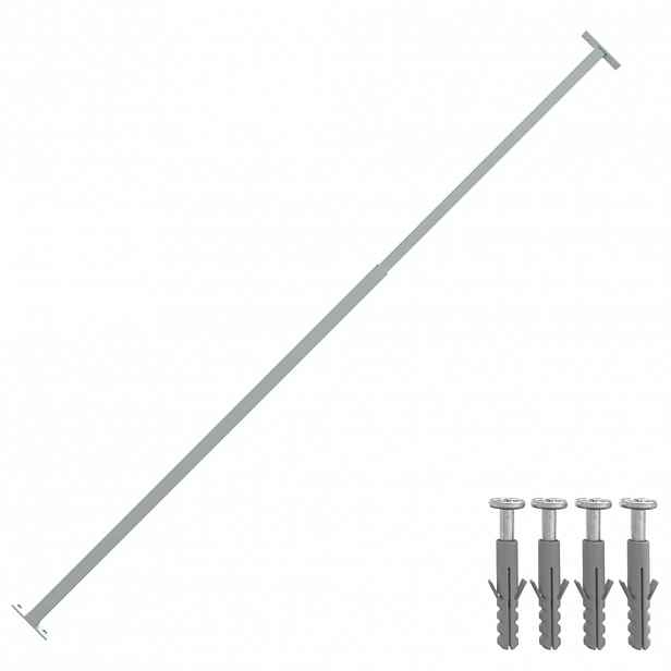 vidaXL Nastavitelná bezpečnostní zábrana na okno 710–1 200 mm