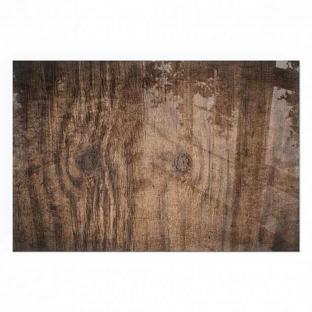 TULUP PODLOŽKA POD KRB 120x80 cm - Přírodní kresba dřeva