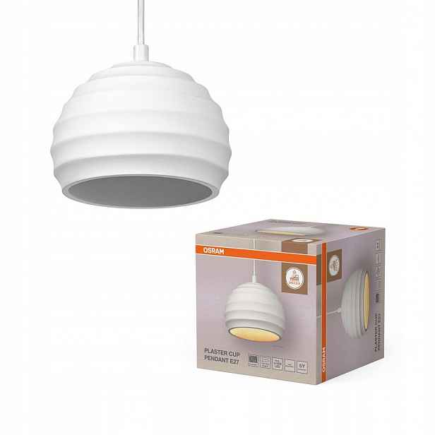 Závěsná stropní lampa E27 Dekorativní bílá Decor Osram