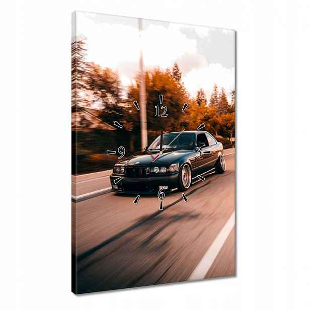 Hodiny 40x60 Bmw Auta Beemki