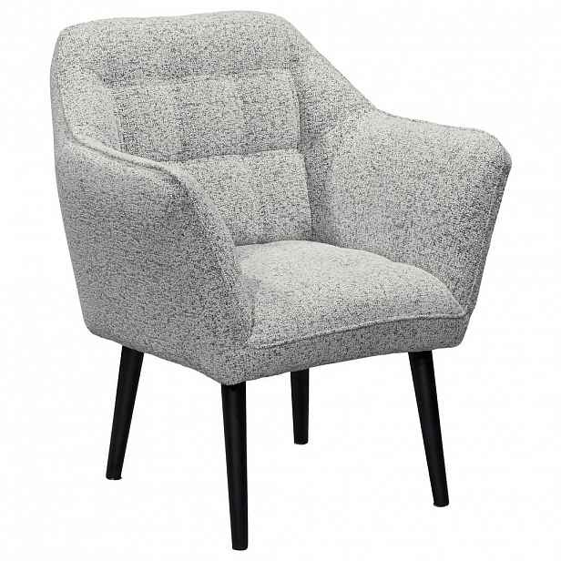 MID.YOU KŘESLO, textil, světle šedá