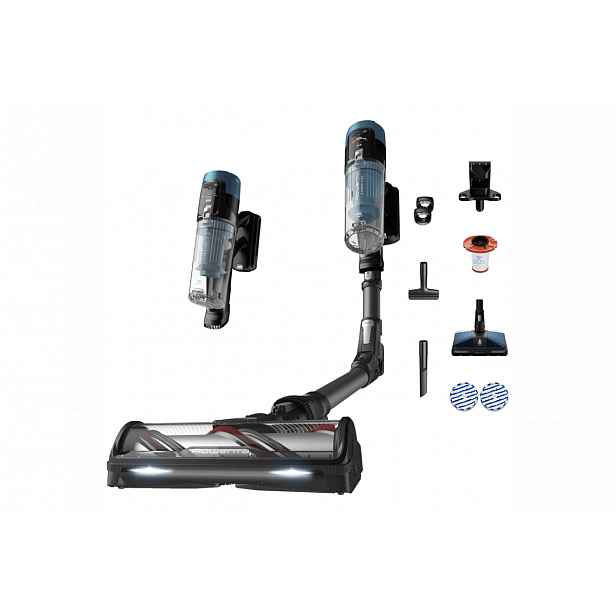 Tyčový vysavač Rowenta X-Force Flex 14.80 Aqua RH9BC1WO Modrý/Černý