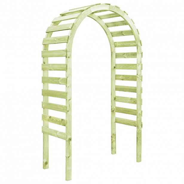 vidaXL Zahradní pergola 130x60x230 cm impregnované borové dřevo