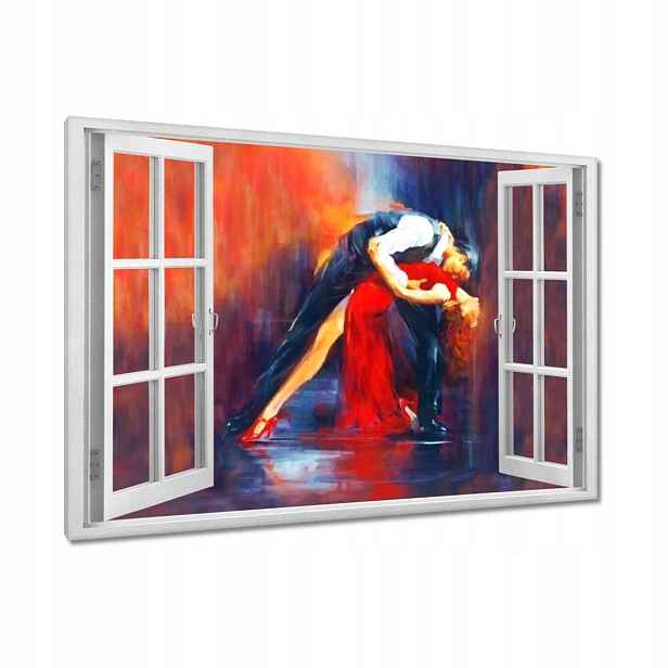 Obrazy 90x60 Tango Nuevo Tanec Pár