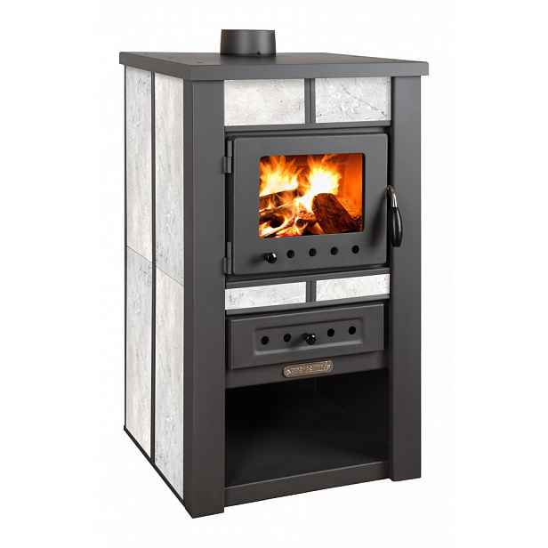 PRO-TERMO Krbová kamna ALPINA CERAMIC - bílá