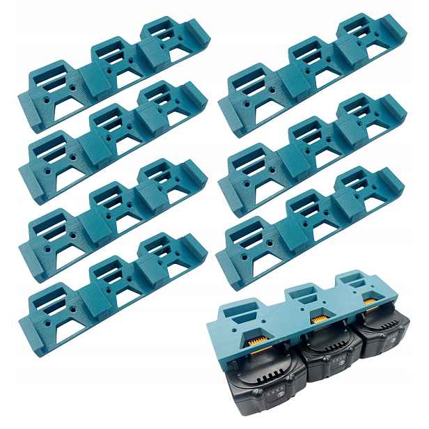 Trojitý držák na 3 baterie je vhodný pro Makita Lxt 18V mini 7ks