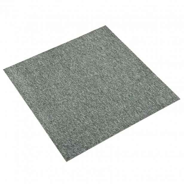 vidaXL Koberec 20 ks Zelená 50 x 50 cm 100% polypropylen