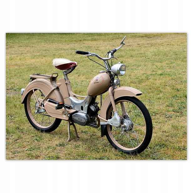 Fototapety 208x146 Motorek Simson na pedály