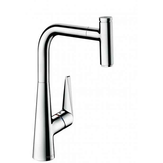 Hansgrohe Talis Select M51 - Dřezová baterie s výsuvnou koncovkou, EcoSmart, chrom 72826000