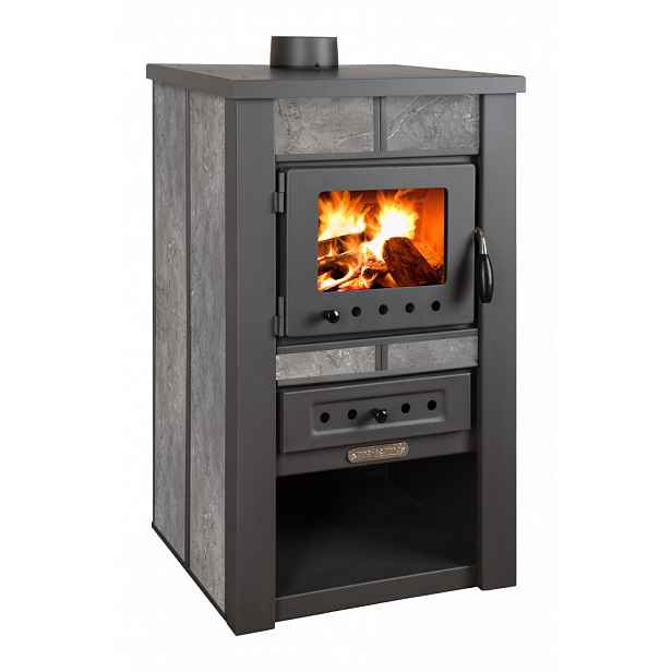 PRO-TERMO Krbová kamna ALPINA CERAMIC - šedá