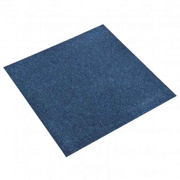 vidaXL Koberec 20 ks Tmavě modrá 50 x 50 cm 100% polypropylen