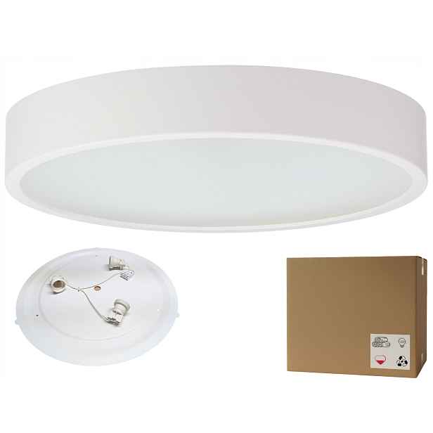 Stropní svítidlo do koupelny, obývacího pokoje kulatá Bílá Leja fi475 Led 3xE27 Styl