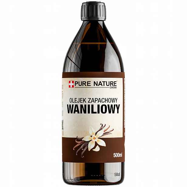 Vanilkový Olej Do Svíček Difuzéru 100% Čistý, Velmi Intenzivní, 0,5 L