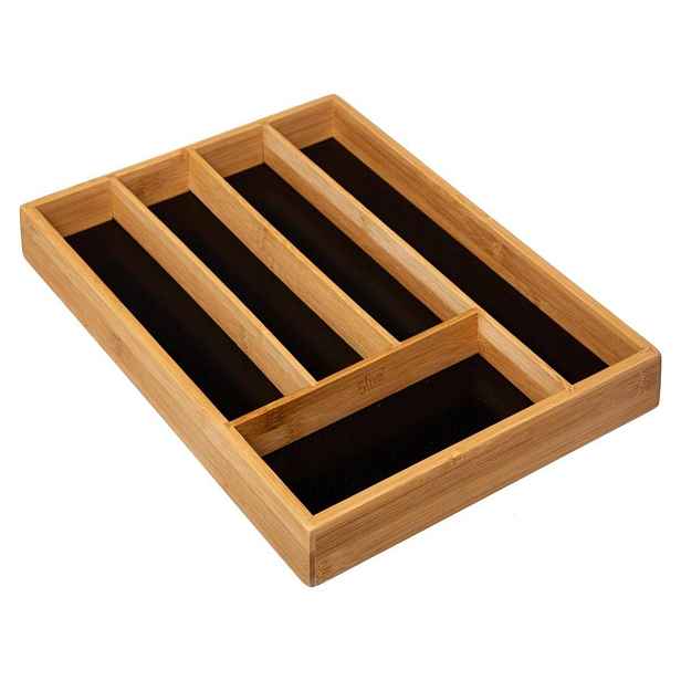 5five Simply Smart Organizér do šuplíku BAMBUS 34x25 cm