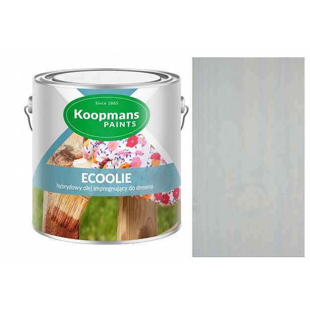 Koopmans Ecoolie Impregnační Olej Na Dřevo 2,5 L Šedý Nebeský 199