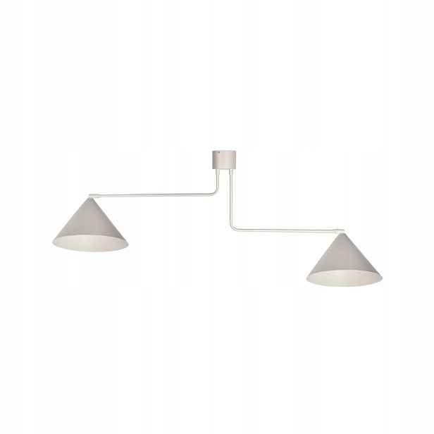 Stropní lampa Pohyblivé svítidlo Šedá 2 Zdroje E27 Regulovatelné Sigma Osvětlení