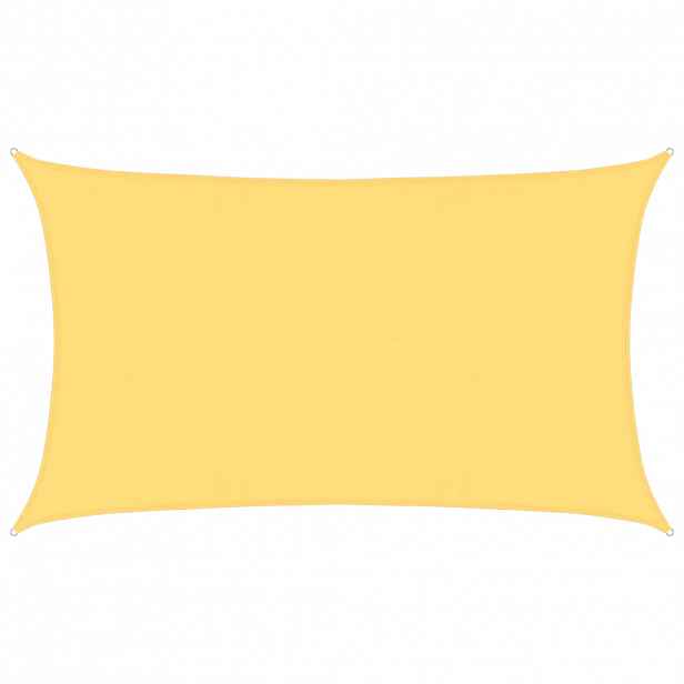 vidaXL Plachta proti slunci 160 g/m² béžová 5 x 8 m HDPE
