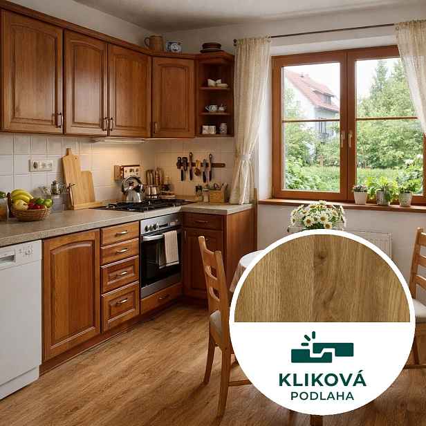 Vinylová podlaha kliková Canadian Design Hamilton, 1230 x 180 mm, Egibi