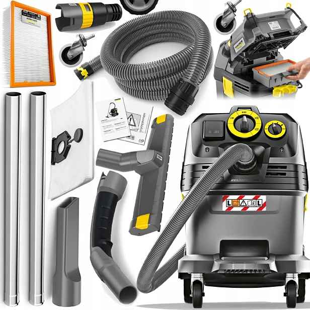 Vysavač Karcher Nt 30/1 Tact Te L suchý-mokrý 30 l sáčky