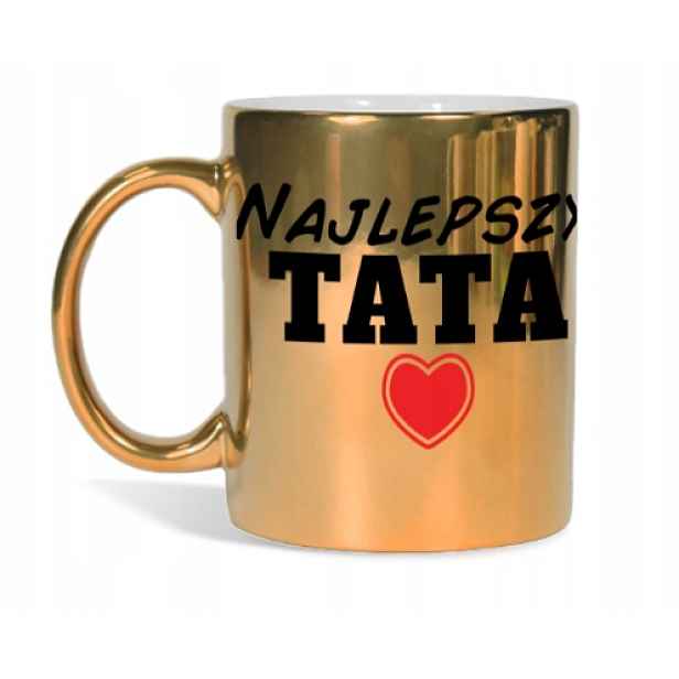 Dárek Ke Dni Otců Zlatý Hrnek Pro Tatínka S Potiskem Nejlepší Táta