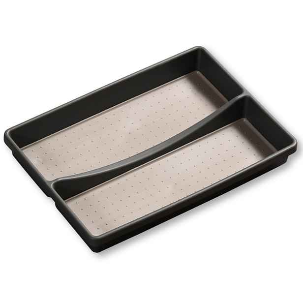 Kesper Organizér do zásuvky Kubas 23 cm černý